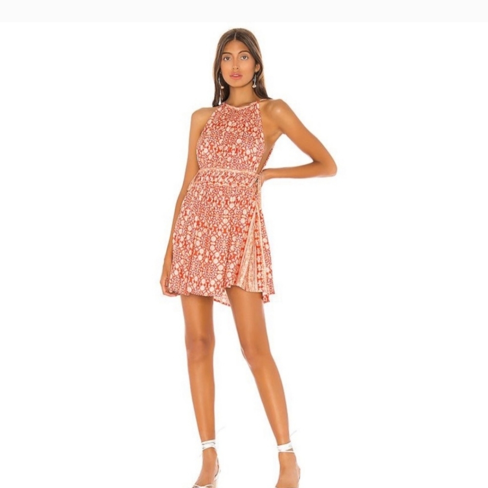 Free People orange tunic